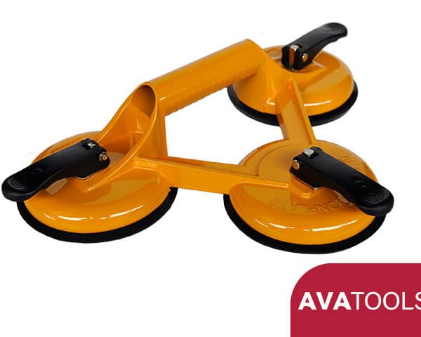 AVA-Tools driepuntsglasdrager 118 mm (geel)