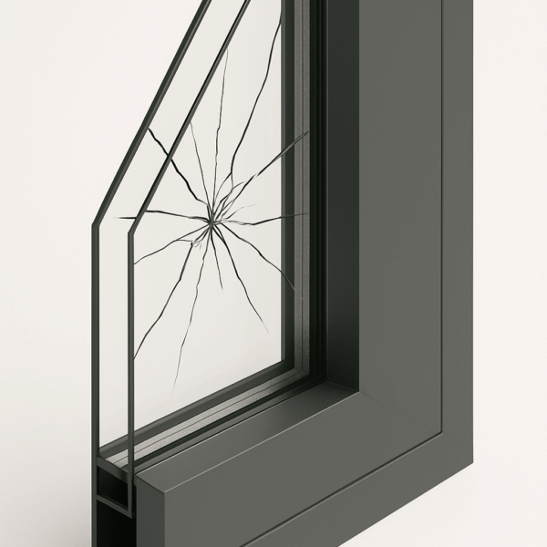 Veiligheidsglas HR ++