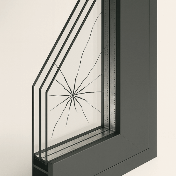 Veiligheidsglas HR +++ Binnenzijde gelaagd