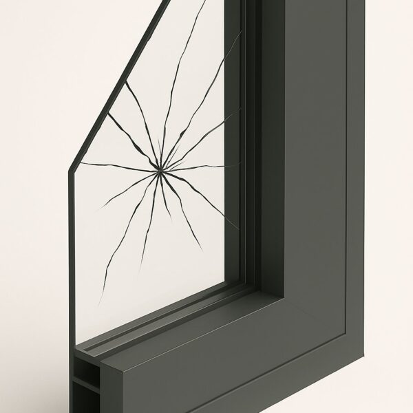 Enkelglas gelaagd Opaal / Melk